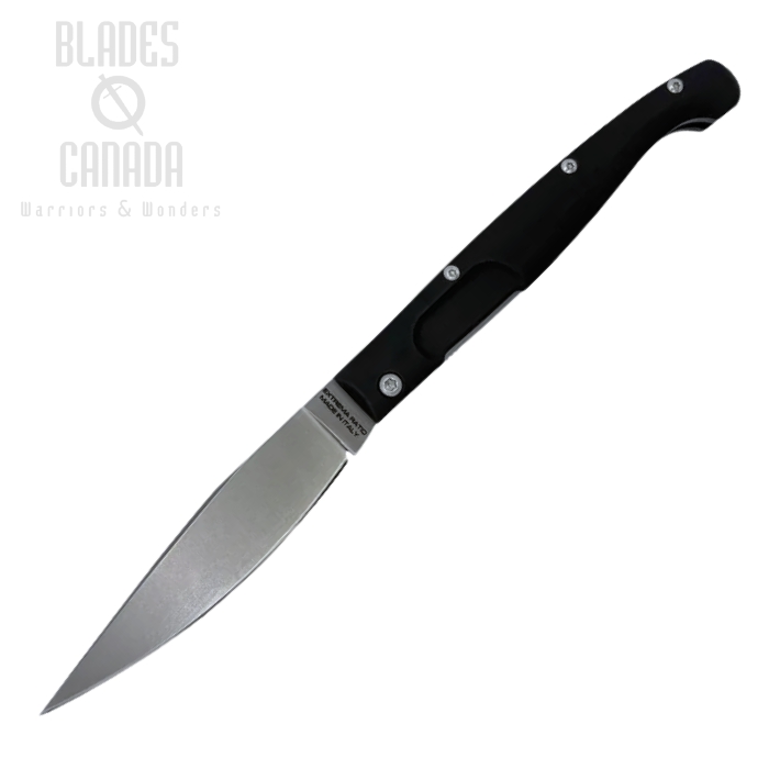Extrema Ratio RESOLZA 10 Folding Knife, N690 Stonewash, Aluminum Black